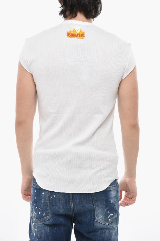  디스퀘어드2 반팔 티셔츠 S71GD1381S24623100 White - DSQUARED2