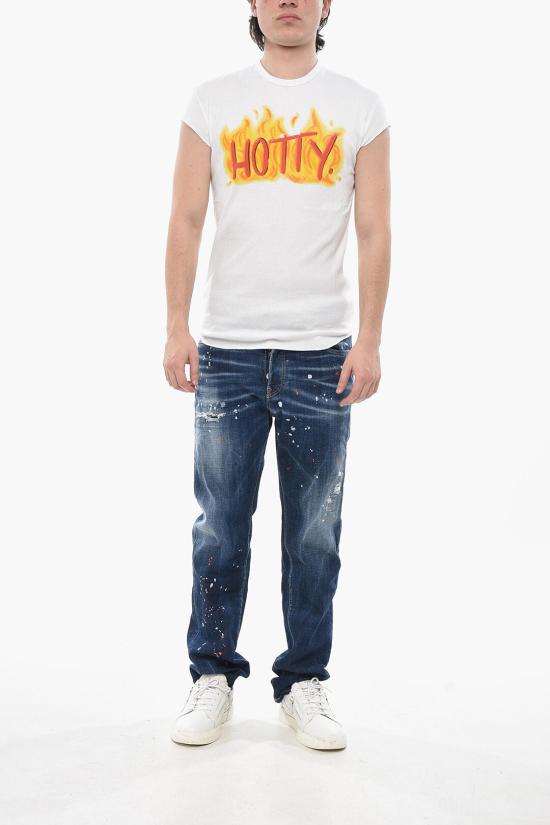  디스퀘어드2 반팔 티셔츠 S71GD1381S24623100 White - DSQUARED2