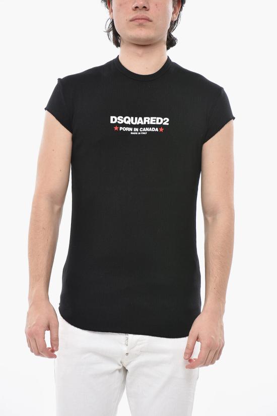  디스퀘어드2 반팔 티셔츠 S71GD1382S24623900 Black