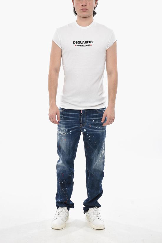  디스퀘어드2 반팔 티셔츠 S71GD1382S24623100 White - DSQUARED2