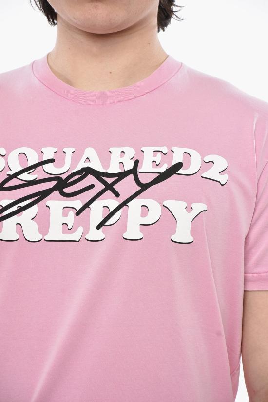  디스퀘어드2 반팔 티셔츠 S71GD1383S22427396 Pink - DSQUARED2