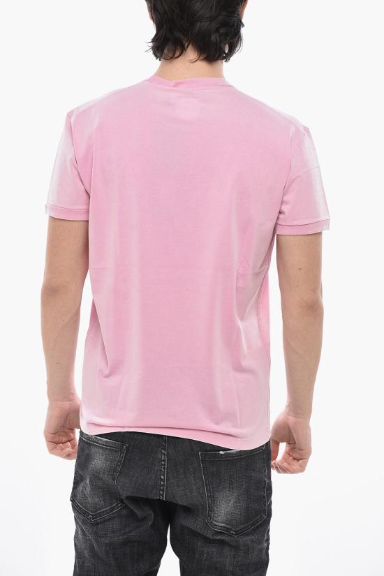  디스퀘어드2 반팔 티셔츠 S71GD1383S22427396 Pink - DSQUARED2