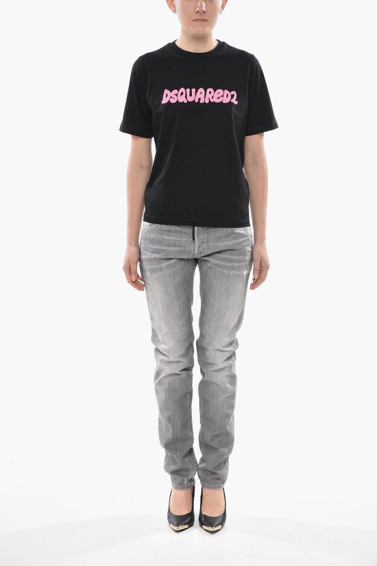  디스퀘어드2 반팔 티셔츠 S72GD0469S23009900 Black - DSQUARED2