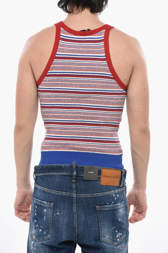  디스퀘어드2 민소매 티셔츠 S71HA1269D13019961 Multicolor - DSQUARED2