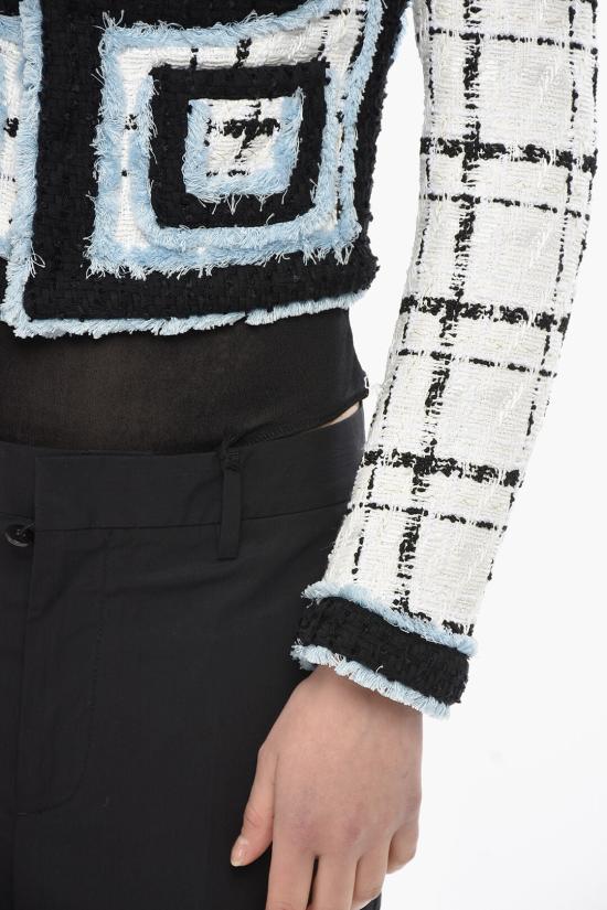  디스퀘어드2 수트 자켓 S72BN0681S78600961 Azzurro Bianco e Nero - DSQUARED2