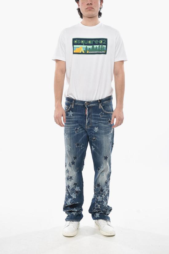  디스퀘어드2 데님 팬츠 S74LB1399S30342470 Blue - DSQUARED2