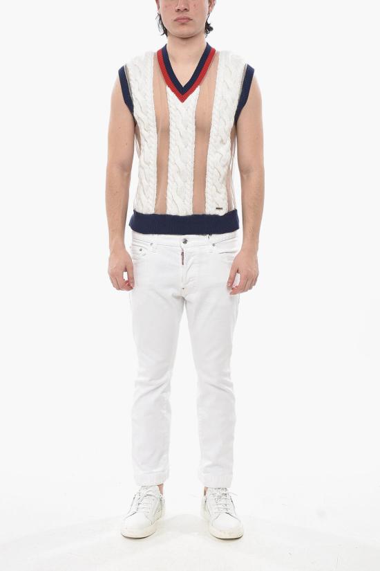  디스퀘어드2 스웨터 S71HA1249D13020961 Beige - DSQUARED2