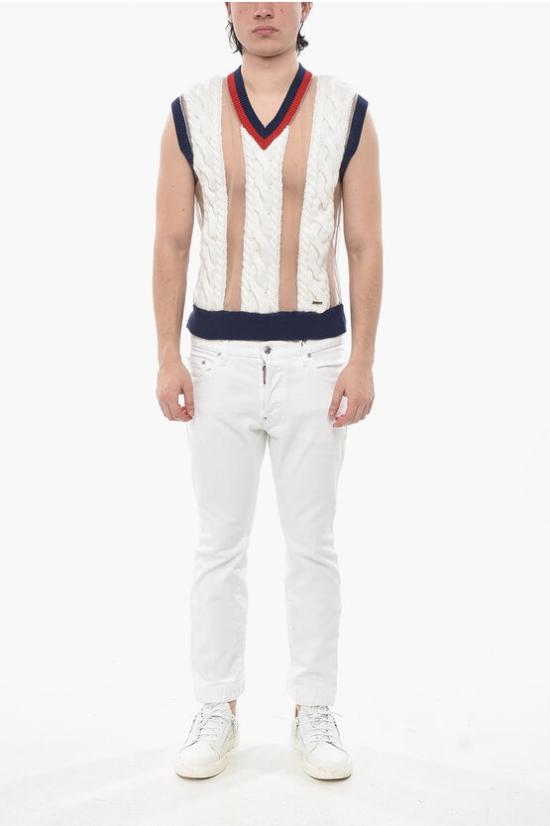  디스퀘어드2 스웨터 S71HA1249D13020961 Beige - DSQUARED2