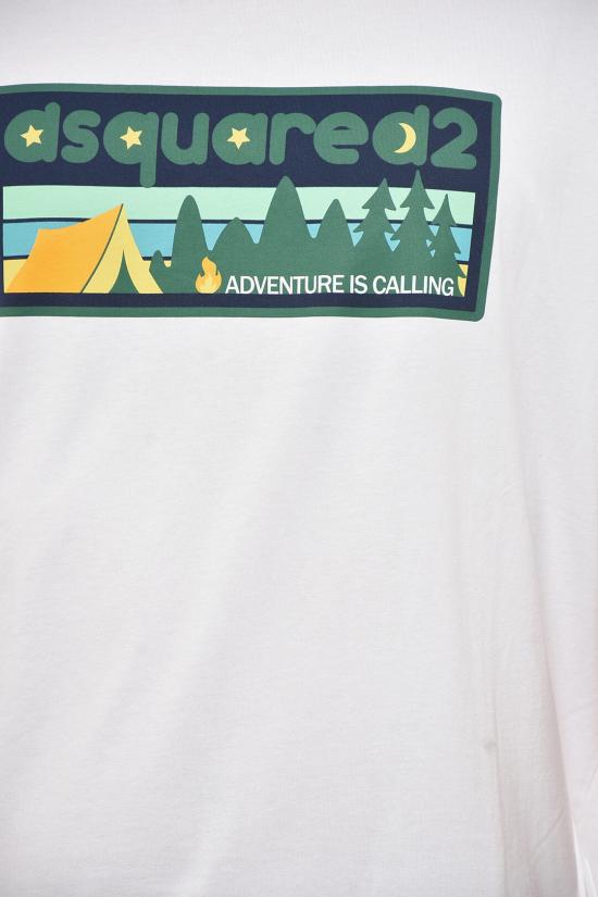  디스퀘어드2 반팔 티셔츠 S74GD1395 D20020 100 White - DSQUARED2