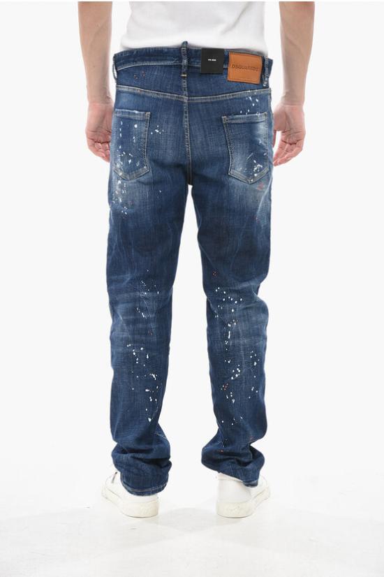  디스퀘어드2 데님 팬츠 S74LB1659 S30664 470 Blue - DSQUARED2