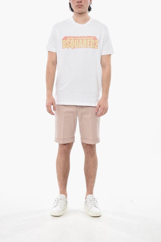  디스퀘어드2 반팔 티셔츠 S71GD1525 S22507 100 White - DSQUARED2