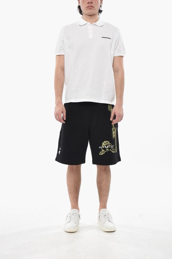  디스퀘어드2 폴로 티셔츠 S71GL0054 S22743 100 White - DSQUARED2