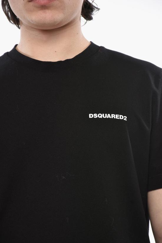 디스퀘어드2 반팔 티셔츠 S71GD1564 S22743 900 Black - DSQUARED2