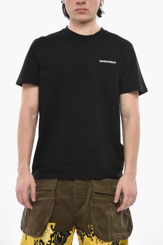  디스퀘어드2 반팔 티셔츠 S71GD1564 S22743 900 Black