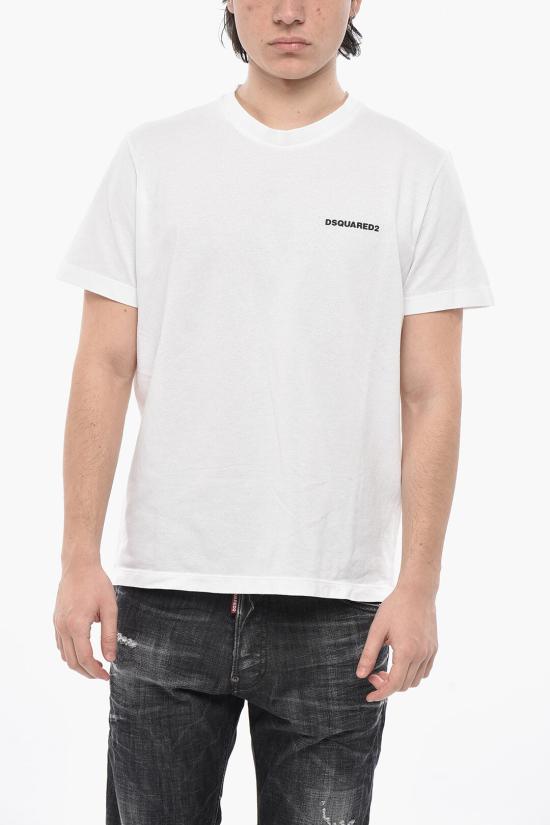  디스퀘어드2 반팔 티셔츠 S71GD1564 S22743 100 White