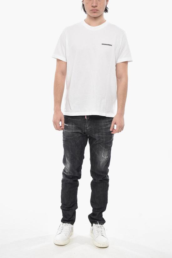  디스퀘어드2 반팔 티셔츠 S71GD1564 S22743 100 White - DSQUARED2