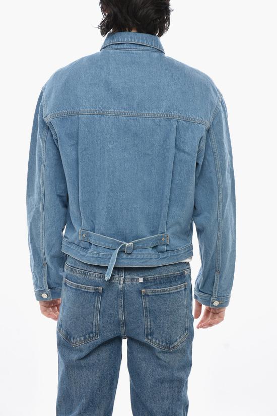  지방시 데님 자켓 BM017H5YAQ 452 Light blue - GIVENCHY