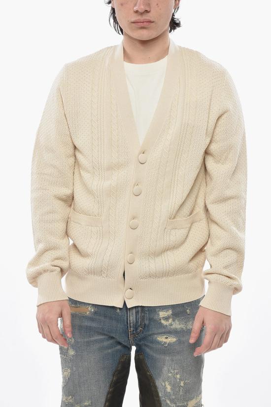  지방시 가디건 BM90S74YJP 105 White