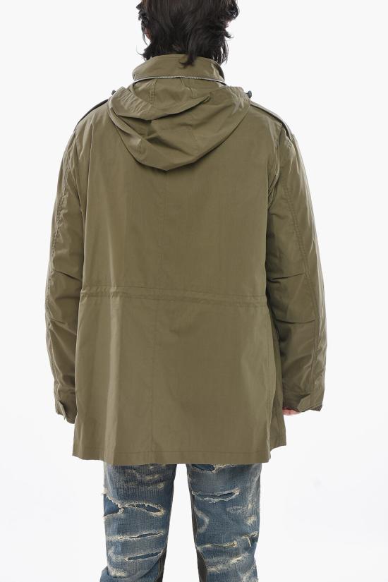  지방시 코트 BM015X15EF 306 Military Green - GIVENCHY