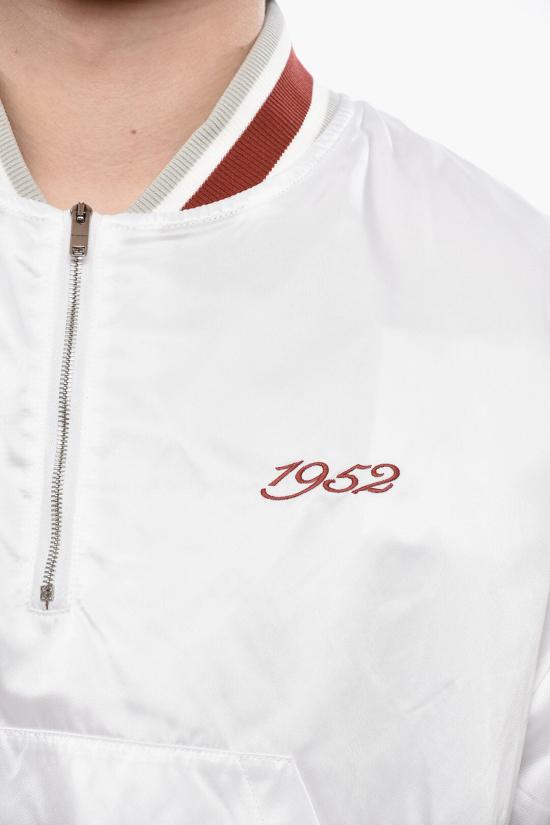  지방시 봄버 자켓 BM016N15EH 100 White - GIVENCHY