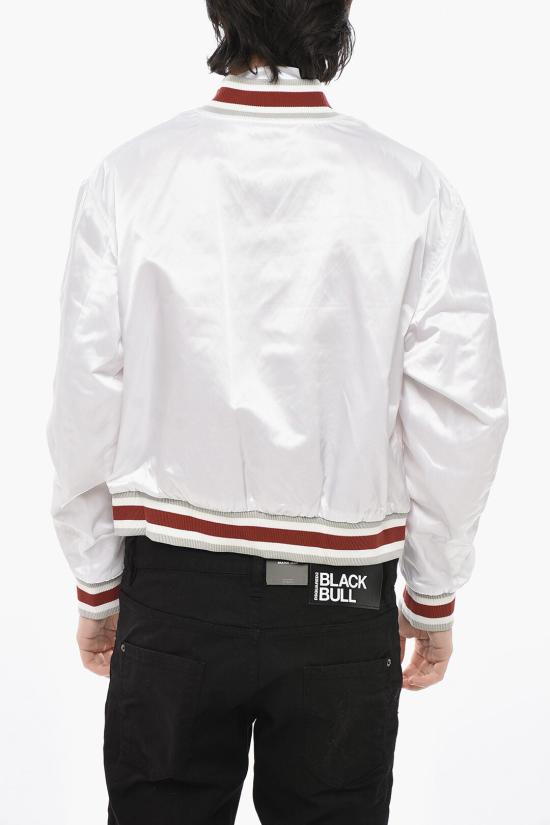  지방시 봄버 자켓 BM016N15EH 100 White - GIVENCHY