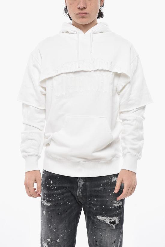  지방시 후드 티셔츠 BMJ0KV3YEA 100 White