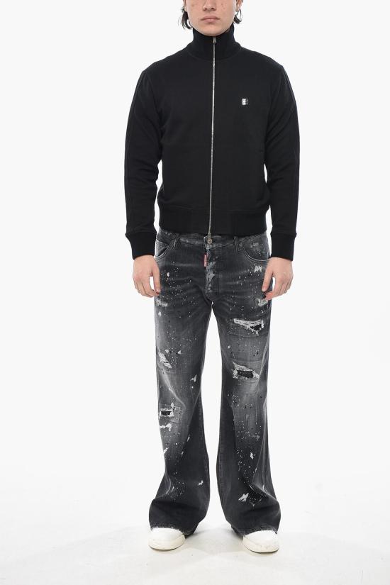  지방시 긴팔 티셔츠 BMJ0MP3YMC 001 Black - GIVENCHY