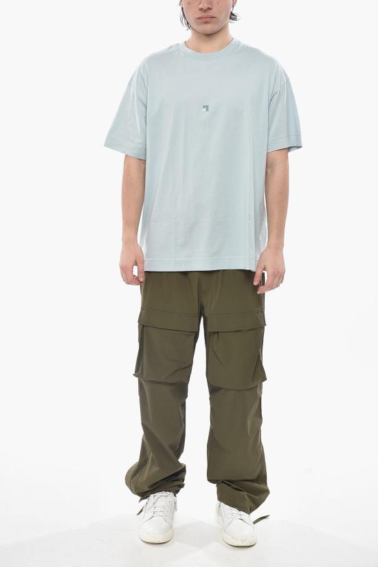  지방시 반팔 티셔츠 BM71JA3YMX 450 Light blue - GIVENCHY