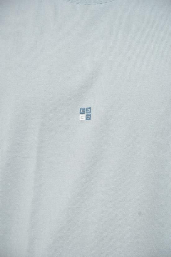  지방시 반팔 티셔츠 BM71JA3YMX 450 Light blue - GIVENCHY