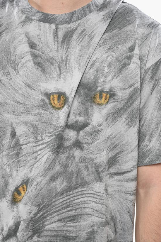  지방시 반팔 티셔츠 BM71JA3YNP 960 Gray - GIVENCHY