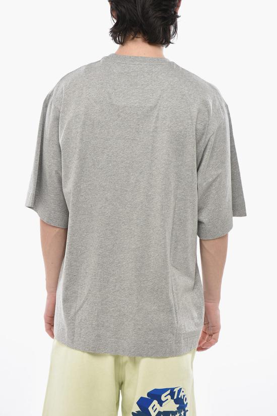  지방시 반팔 티셔츠 BM712H3YMW 055 Gray - GIVENCHY