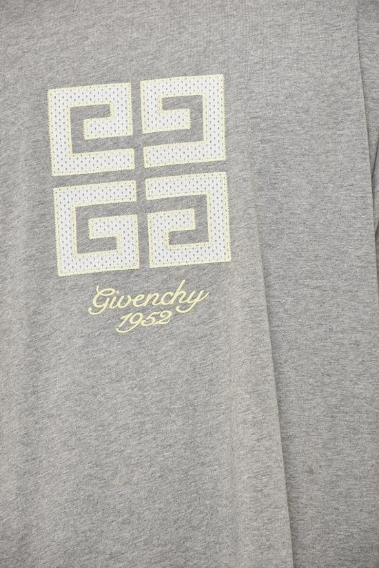  지방시 반팔 티셔츠 BM712H3YMW 055 Gray - GIVENCHY