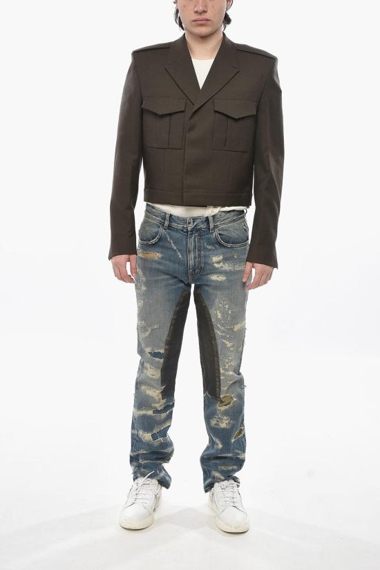  지방시 수트 자켓 BM30GA15K3 309 Military Green - GIVENCHY
