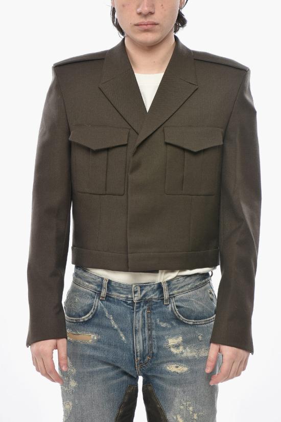  지방시 수트 자켓 BM30GA15K3 309 Military Green