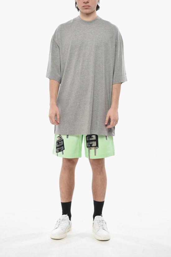  지방시 반팔 티셔츠 BM71KL3YKS 055 Gray - GIVENCHY