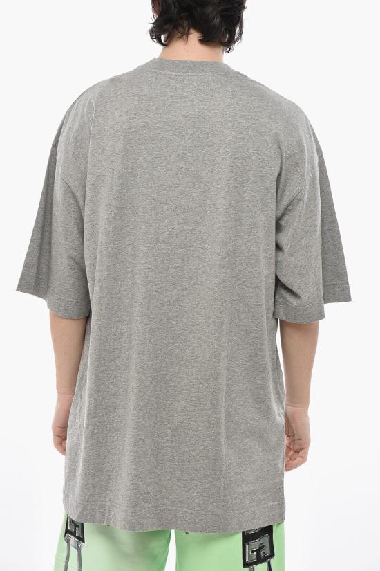  지방시 반팔 티셔츠 BM71KL3YKS 055 Gray - GIVENCHY