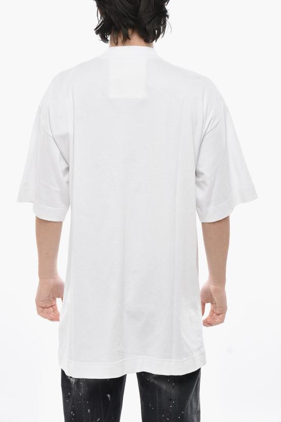  지방시 반팔 티셔츠 BM71KL3YLR 100 White - GIVENCHY