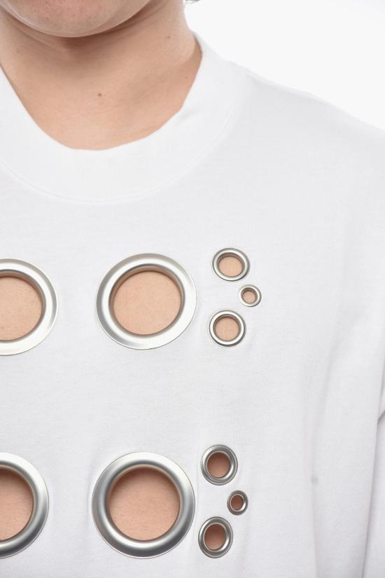  지방시 반팔 티셔츠 BM71KL3YLR 100 White - GIVENCHY