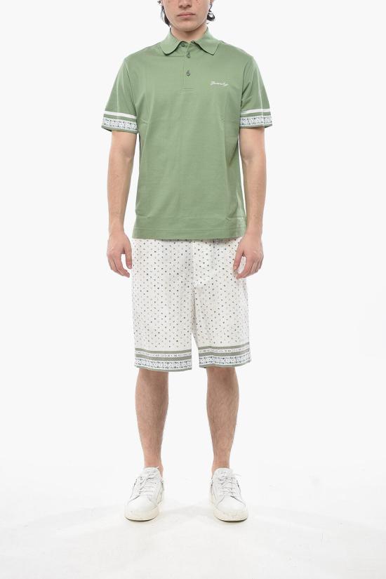  지방시 폴로 티셔츠 BM71KR3YN5 331 Green - GIVENCHY