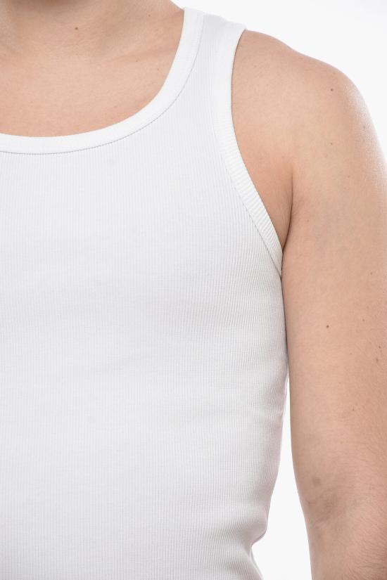  지방시 민소매 티셔츠 BM71KY3YLE 100 White - GIVENCHY