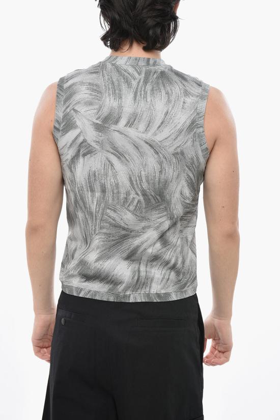  지방시 민소매 티셔츠 BM71LN3YNP 960 Gray - GIVENCHY