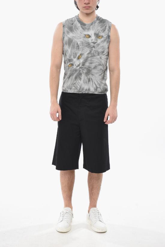  지방시 민소매 티셔츠 BM71LN3YNP 960 Gray - GIVENCHY