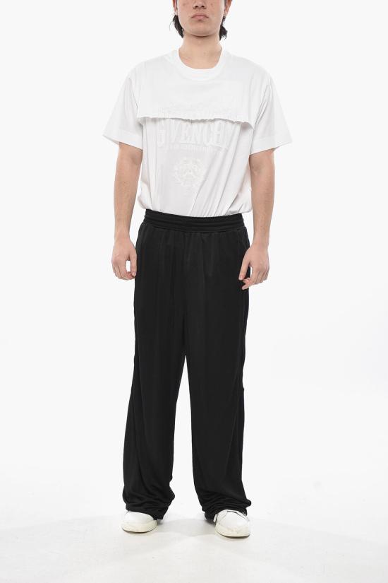  지방시 스트레이트 팬츠 BM51EM3YJT 001 Black - GIVENCHY