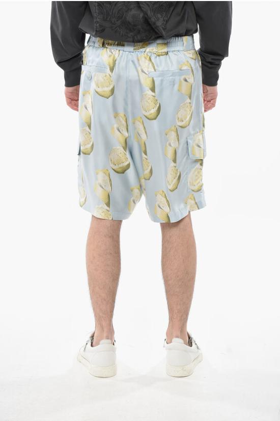  지방시 숏팬츠 BM51GA15MX 969 Light blue - GIVENCHY