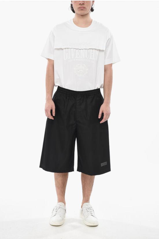  지방시 숏팬츠 BM51GG144C 001 Black - GIVENCHY