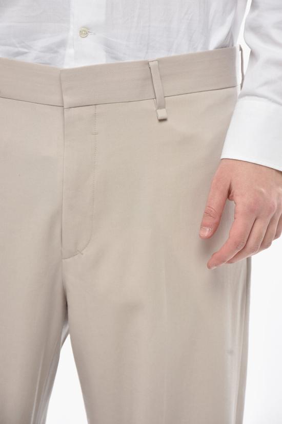 지방시 스트레이트 팬츠 BM51GU1YG3 057 Beige - GIVENCHY