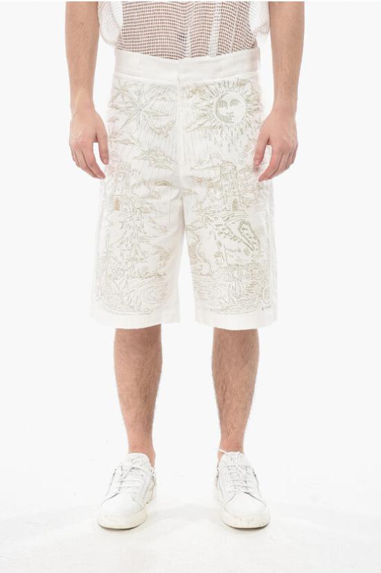  지방시 숏팬츠 BM51H01YGW 105 White