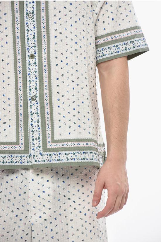  지방시 긴팔 셔츠 BM611015N2 185 White - GIVENCHY