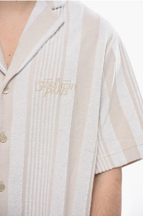  지방시 긴팔 셔츠 BM61163162 118 Beige - GIVENCHY