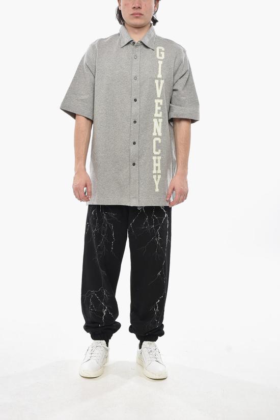  지방시 폴로 티셔츠 BM611J1YGT 055 Gray - GIVENCHY